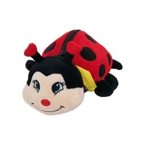 Buckle Toys Becky Ladybug Zipper Counting Buckles Fidget Sensory Plush Toy